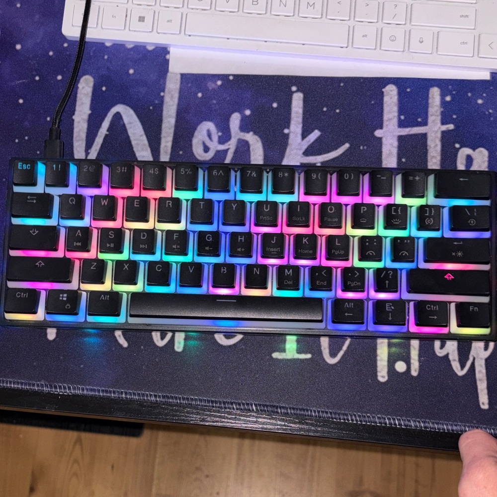 RGB Mechanical Mini Keyboard - Black